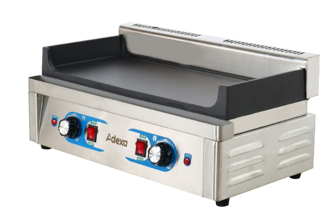 Professional Grill Electric 1 zone 2.3kW Smooth Cast iron top