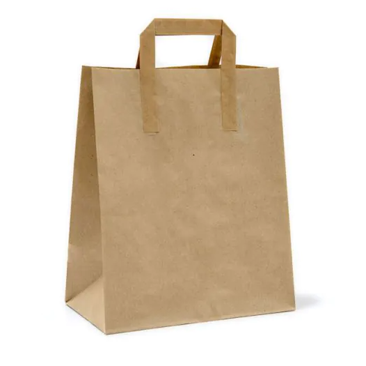 Large SOS Paper Bag Kraft-250