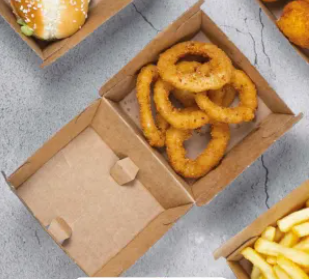 Kraft Clamshell Burger Box