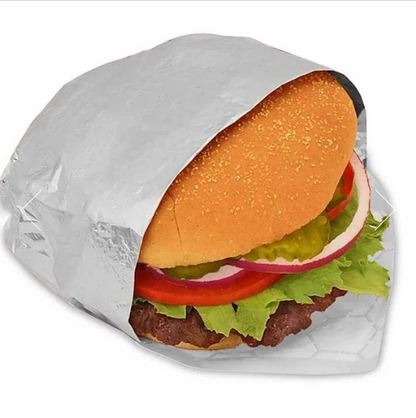BURRITO & BURGER INSULATED HONEYCOMB FOIL WRAP