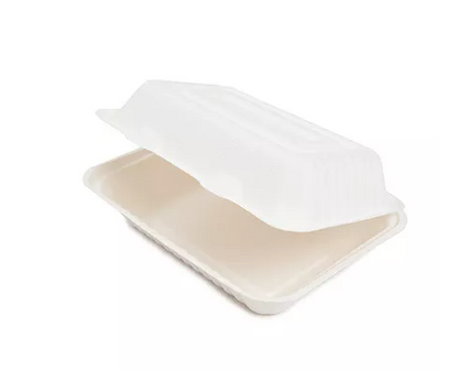 Large Bagasse Meal Box – 7 x 5 inches