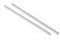 9" WHITE SMOOTHIE STRAW 8MM-250