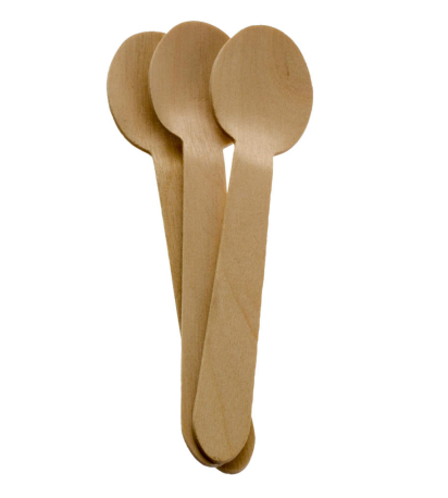 Biodegradable Wooden Spoons (1000)