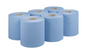 6 Pack of 2-Ply Blue Centre Feed Roll