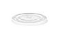 CLEAR FLAT LID NO HOLE FOR 12oz SMOOTHIE CUP (1000)